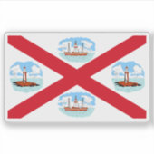 Commissioners of Irish Lights flag, Ireland シール (正面)