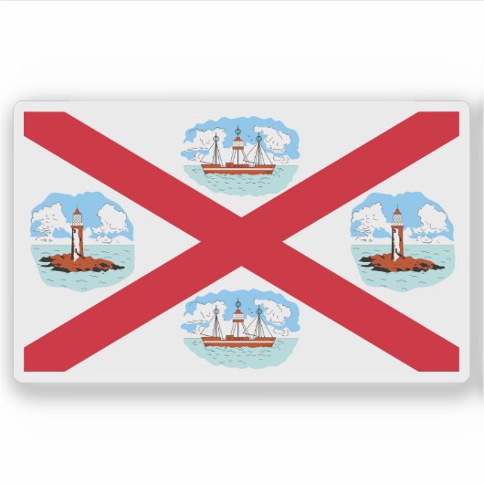 Commissioners of Irish Lights flag, Ireland シール (正面)