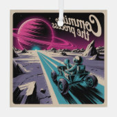 Commit To The Process ガラスオーナメント (裏面)