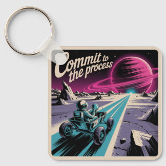 Commit To The Process キーホルダー