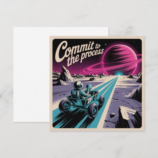 Commit To The Process シーズンカード (正面/裏面)
