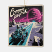 Commit To The Process セラミックオーナメント (左)