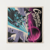 Commit To The Process タペストリー (正面(横))