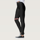 Commitment Over Comfort Gym Motivation Leggings レギンス (左)