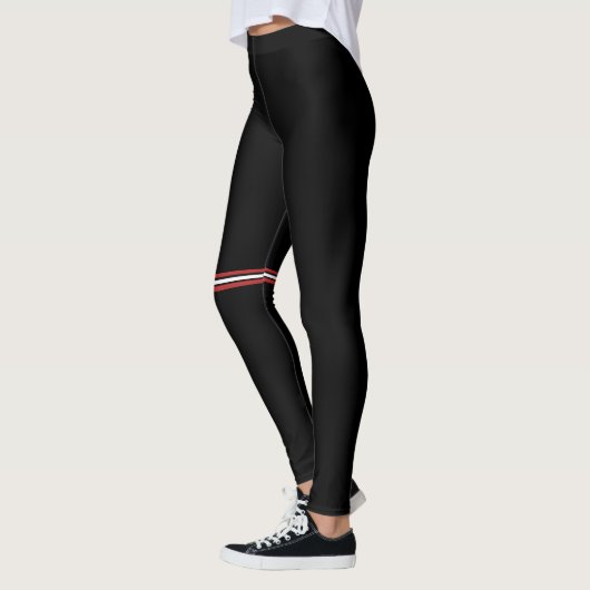 Commitment Over Comfort Gym Motivation Leggings レギンス (左)