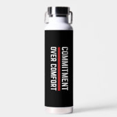 Commitment Over Comfort Thor Gym Water Bottle ウォーターボトル (正面)