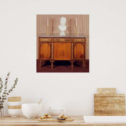 commode, 1776-79 ポスター (キッチン)