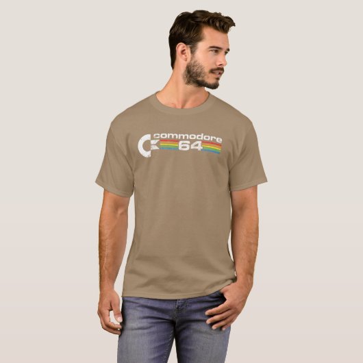Commodore 64 retro vintage tシャツ (正面フル)