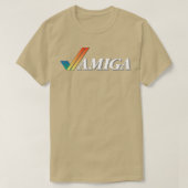 Commodore Amigaロゴ Tシャツ (デザイン正面)