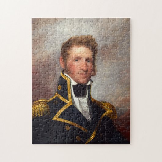 Commodore Thomas Macdough by Gilbert Stuart ジグソーパズル (縦)