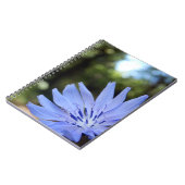 Common Chicory Spiralフォトノートブック ノートブック (左側)