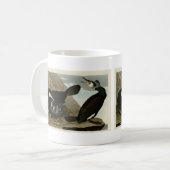 Common Cormorant - Audubon's Birds of America コーヒーマグカップ (正面左)