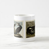 Common Cormorant - Audubon's Birds of America コーヒーマグカップ (中央)