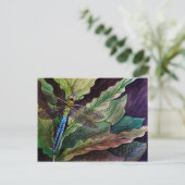 Common Darner Dragonflyはがき ポストカード (スタンド正面)