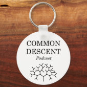Common Descent Podcastキーチェーン キーホルダー (正面)