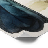 Common Grackle Bird Artプリントポスター ポスター (角)