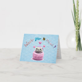 Common Joe Wooly Valentine's Dayカード カード