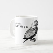 Common kingfisher コーヒーマグカップ (正面左)