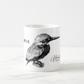 Common kingfisher コーヒーマグカップ (中央)