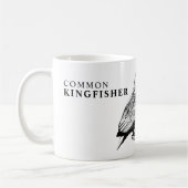 Common kingfisher コーヒーマグカップ (左)