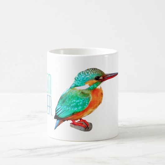 Common Kingfisher コーヒーマグカップ (中央)
