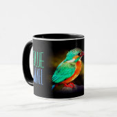 Common Kingfisher(Ver. 2.0):Mug マグカップ (正面左)
