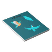 Common Kingfishers ノートパッド (アングル)