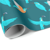 Common Kingfishers ラッピングペーパー (ロールコーナー)