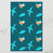 Common Kingfishers 便箋 (裏面)