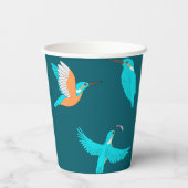 Common Kingfishers 紙コップ (裏面)