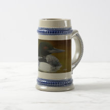 Common Loon Beer Stein, 22 oz