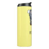 Common marmoset cartoonイラストレーション タンブラー (回転左)