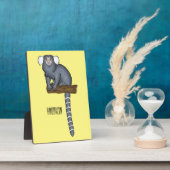 Common marmoset cartoonイラストレーション フォトプラーク (側面)