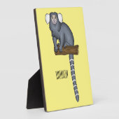 Common marmoset cartoonイラストレーション フォトプラーク (側面)