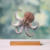 Common Octopus Desk Sign アクリルサイン (ニュートラル)