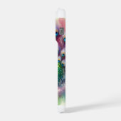 Common Peacock 270624AREF122 - Watercolor iPhoneケース (左側面)
