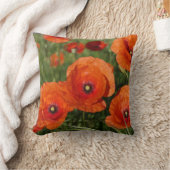 Common Poppies  クッション (ブランケット)
