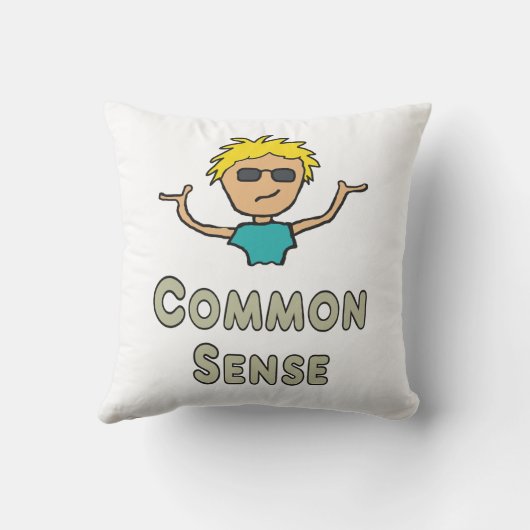 Common Sense クッション (裏面)