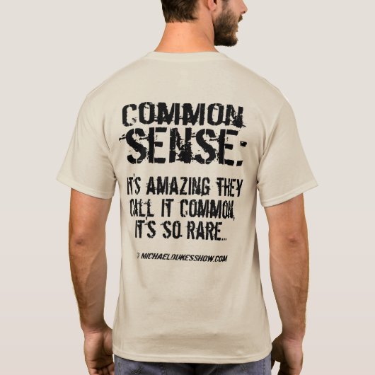 Common Sense Corps Tシャツ (裏面)