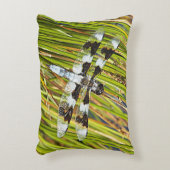 Common Whitetail Skimmer Dragonfly写真 アクセントクッション (正面(垂直))