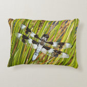 Common Whitetail Skimmer Dragonfly写真 アクセントクッション (裏面)