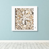 Commotion キャンバスプリント (インサイチュ (ウッドフロア))