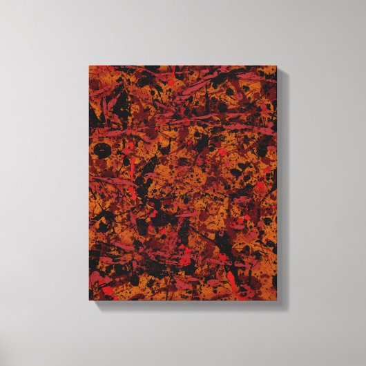 Commotion No. 1抽象芸術キャンバス印刷 キャンバスプリント (正面)