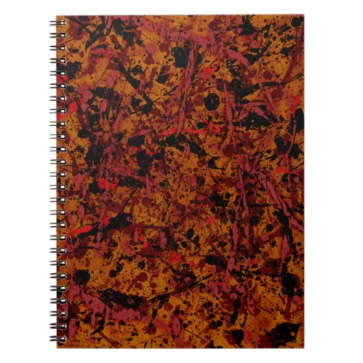 Commotion No. 1抽象芸術 ノートブック (正面)