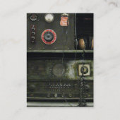 Commsの軍のヴィンテージの無線設備 名刺 (裏面)