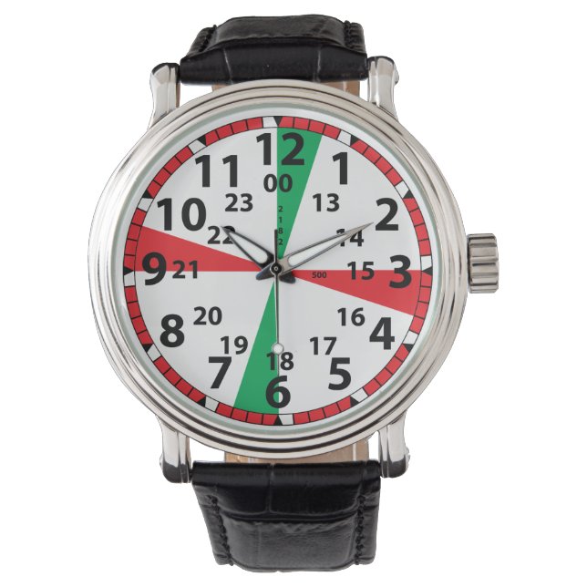 Commsルームクロック 腕時計 (正面)