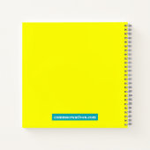 Comms Unicornメモ帳 ノートブック (裏面)