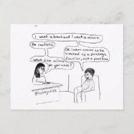 Communications Unicorn企業のはがき ポストカード