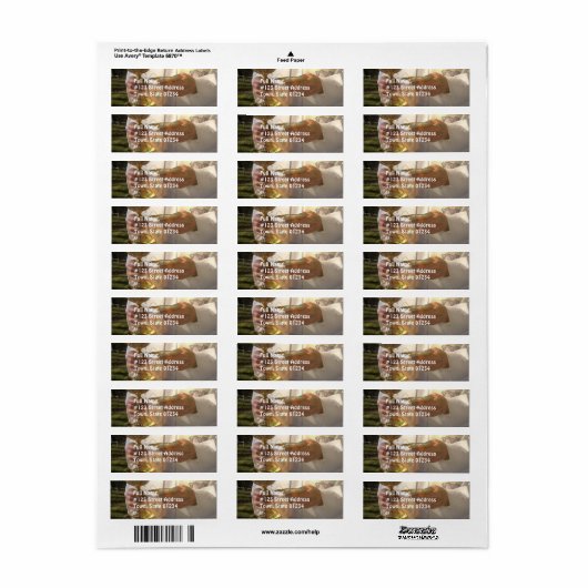 Communion宛名ラベル ラベル (フルシート)