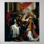 Communion of St. Teresa of Avila  c.1670 ポスター (正面)